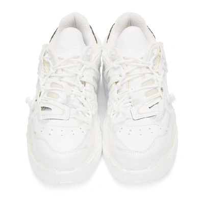 Shop Maison Margiela White Fusion Low Sneakers In T1003 Whtmx