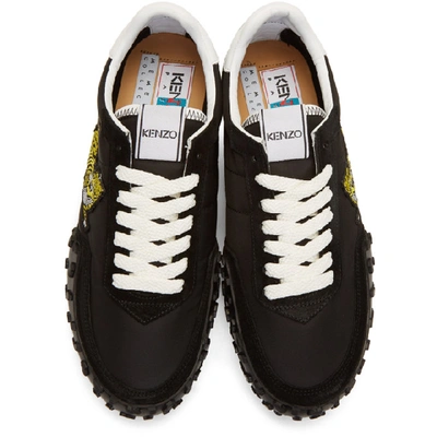 Shop Kenzo Black Move Sneakers In 99 - Black