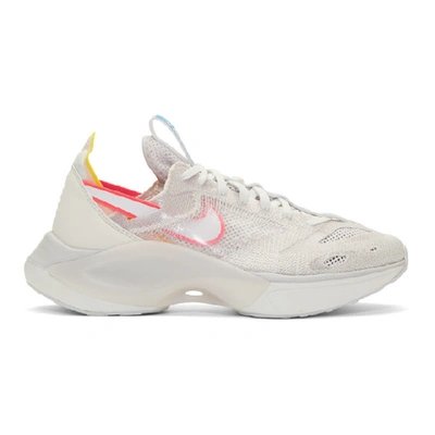Shop Nike Grey And Off-white N110 D/ms/x Sneakers In 002phwtgryb