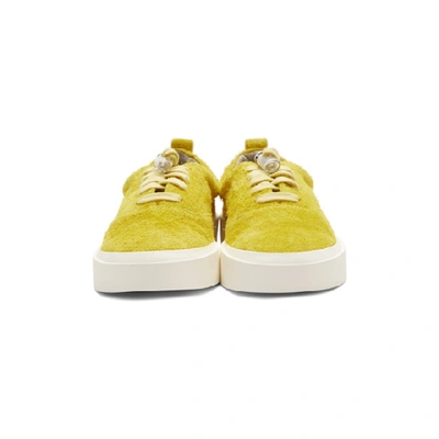 Shop Fear Of God Yellow Suede 101 Lace-up Sneakers In 705grdnglv
