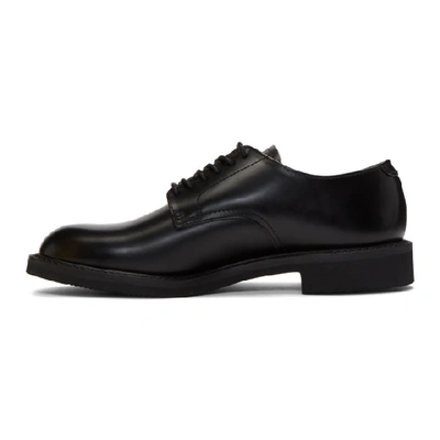 Shop Comme Des Garçons Homme Deux Comme Des Garcons Homme Black Glossy Derbys In 1 Black