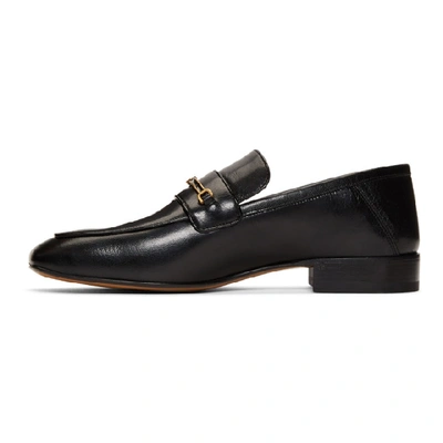 Shop Gucci Black Yonder Loafers In 1000 Black