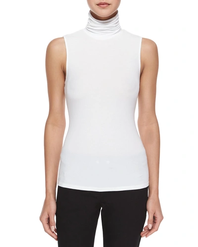 Shop Theory Wendel Sleeveless Knit Top In Deep Navy