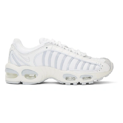 Shop Nike White Air Max Tail Wind Iv Sneakers In 102whtsailp