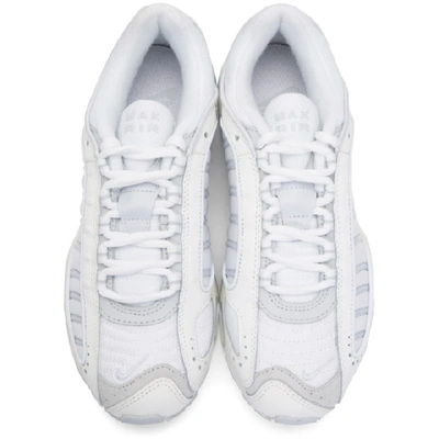 Shop Nike White Air Max Tail Wind Iv Sneakers In 102whtsailp