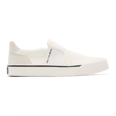 Shop Diesel Off-white S-flip So Low Sneakers In T1015 White