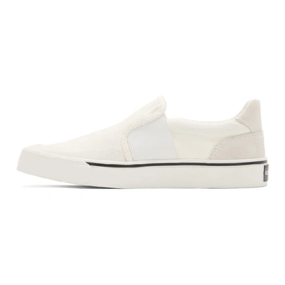Shop Diesel Off-white S-flip So Low Sneakers In T1015 White