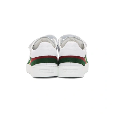 Shop Etro White Stripe Logo Trainer Sneakers In 500 Multi
