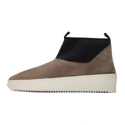 Shop Fear Of God Brown And Black Polar Wolf Boots In 214 Brown