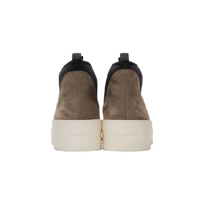 Shop Fear Of God Brown And Black Polar Wolf Boots In 214 Brown