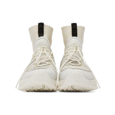 Shop Roa Off-white Daiquiri Hi Sneakers In Off White