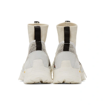 Shop Roa Off-white Daiquiri Hi Sneakers In Off White