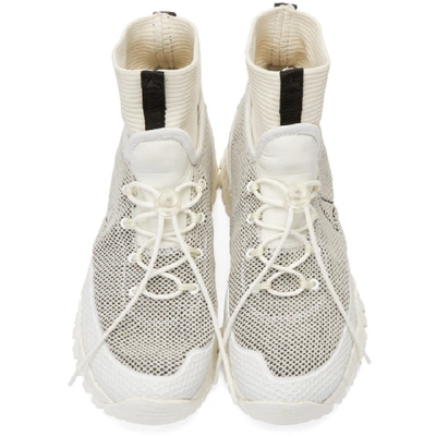 Shop Roa Off-white Daiquiri Hi Sneakers In Off White