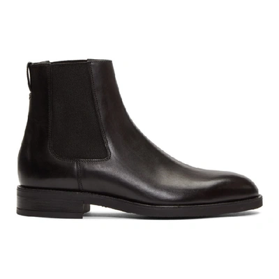 Shop Paul Smith Black Canon Chelsea Boots In 79 Black