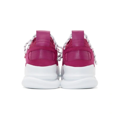 VERSACE 粉色 CHAIN REACTION 2 运动鞋