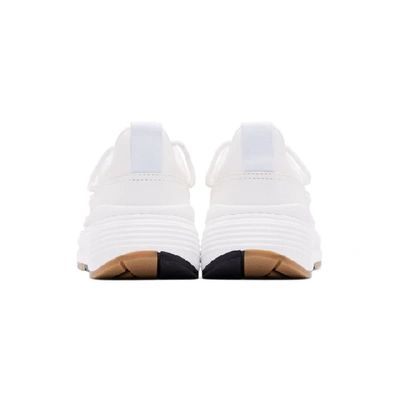 Shop Bottega Veneta White Lace Speedster Sneakers In 9000-white