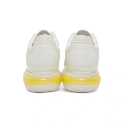 Shop Fendi White Photosensitive Forever  Sneakers In F15u4 Ylw W