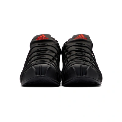 Shop Y-3 Black Yuuto Sneakers In Blkblkwht