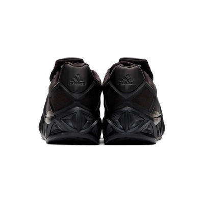 Shop Y-3 Black Yuuto Sneakers In Blkblkwht