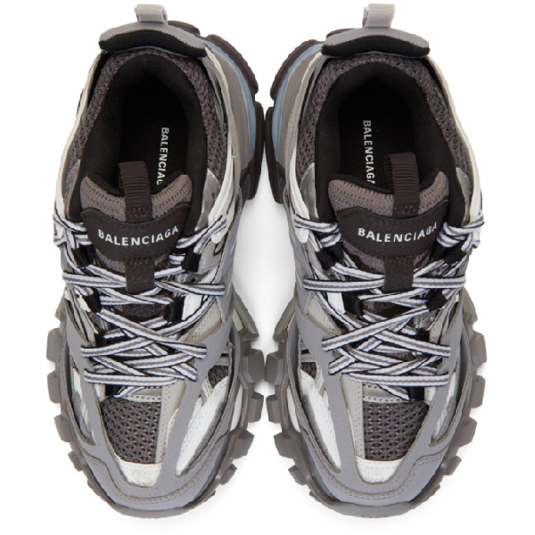 Balenciaga Track Runner Grey In 1214 Grey | ModeSens