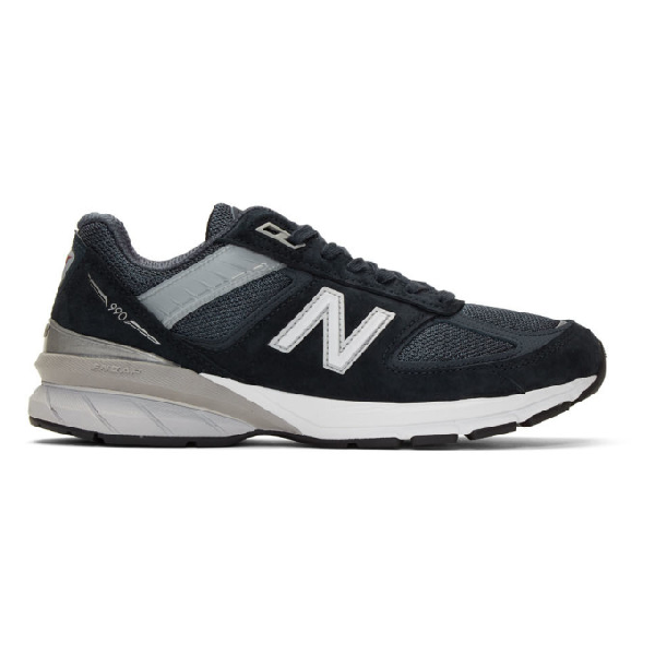 Junya Watanabe New Balance 990 V5 Suede And Mesh Sneakers In 1
