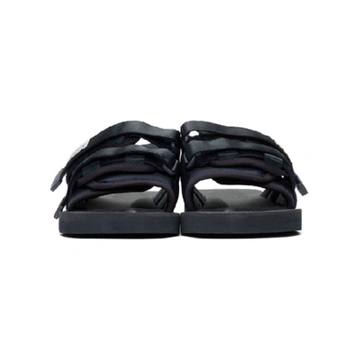 Shop Suicoke Navy Moto-cab Sandals