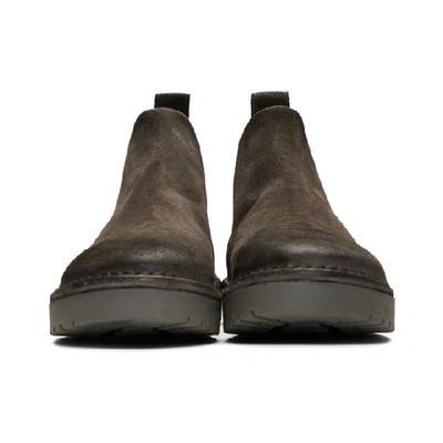 Shop Marsèll Marsell Grey Gomme Sancrispa Alta Beatles Chelsea Boots In 6924 Grey