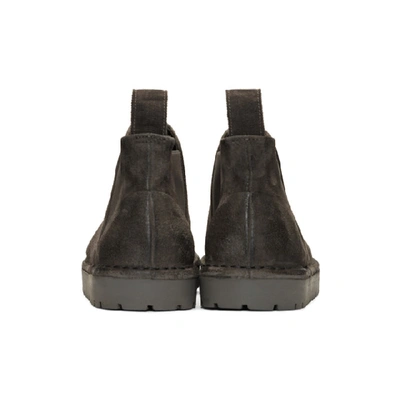 Shop Marsèll Marsell Grey Gomme Sancrispa Alta Beatles Chelsea Boots In 6924 Grey
