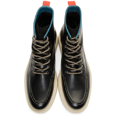 Shop Ps By Paul Smith Black Caplan Boots In 79 Black