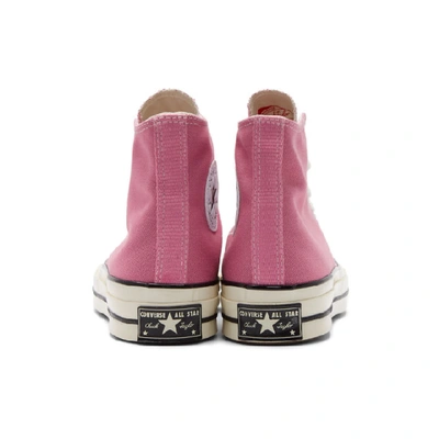 Shop Converse Pink Chuck 70 High Sneakers In Magicflamin