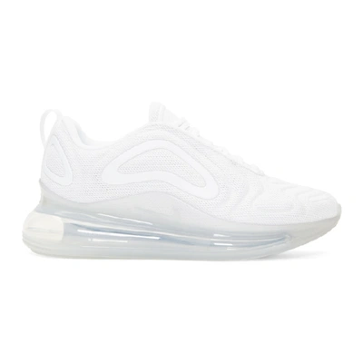 Nike White Max 720 Sneakers In White/ White/ | ModeSens