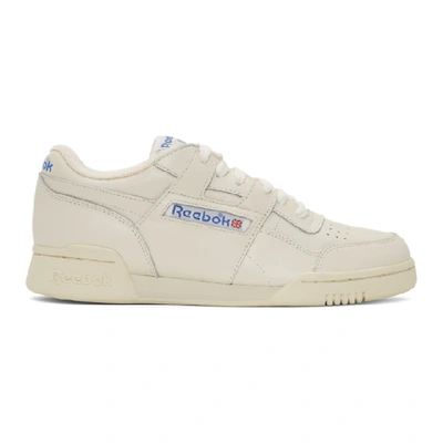 Shop Reebok Classics White Workout Plus 1987 Tv Sneakers In Wht Ryl