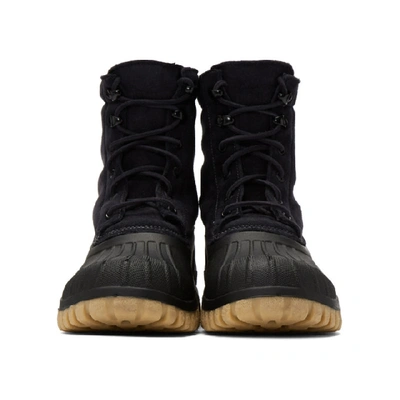 Shop Diemme Ssense Exclusive Black Anatra Boots