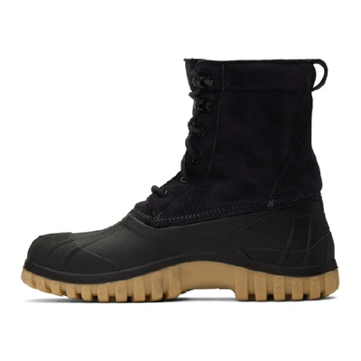 Shop Diemme Ssense Exclusive Black Anatra Boots