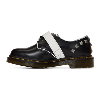 Dr. Martens Zambello Stud 3 Eye Shoes In Black/white | ModeSens