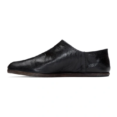 Shop Maison Margiela Black Tabi Babouche Loafers In 900 Black