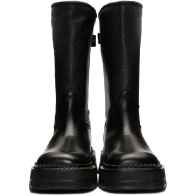 Shop Eytys Black Tucson Boots