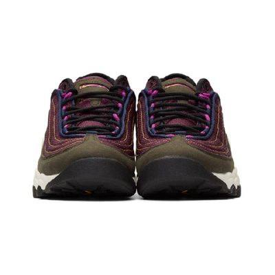Shop Nike Purple And Green Acg Air Skarn Sneakers In 300 Sequoia