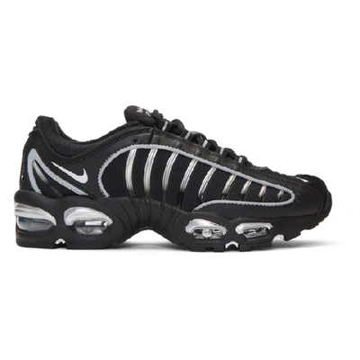 Shop Nike Black Air Max Tailwind Iv Sneakers In 003blksilv