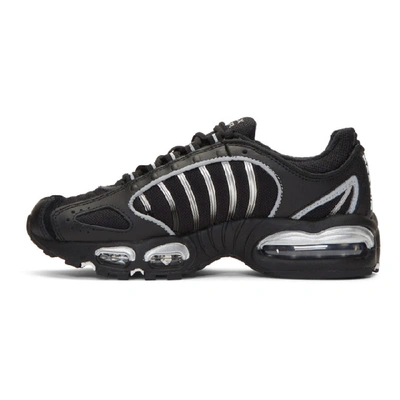 Shop Nike Black Air Max Tailwind Iv Sneakers In 003blksilv