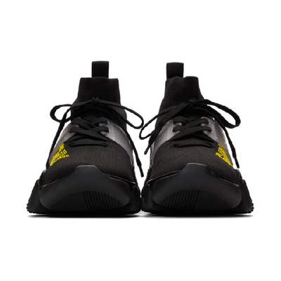 Shop Givenchy Black Jaw Mid-top Sneakers In 003 Blkgld