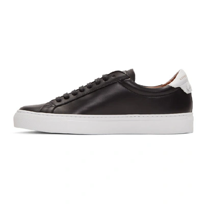 Shop Givenchy Black & White Embroidered Urban Street Trainers