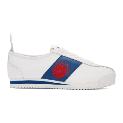 Shop Nike White Dimension Six Cortez 72 Shoe Dog Pack Sneakers In 101 Whtred