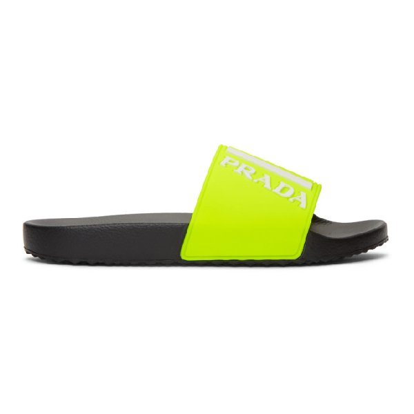 prada rubber slides
