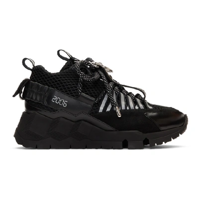 Shop Pierre Hardy Black Victor Cruz Edition Vc1 Sneakers In Multiblack