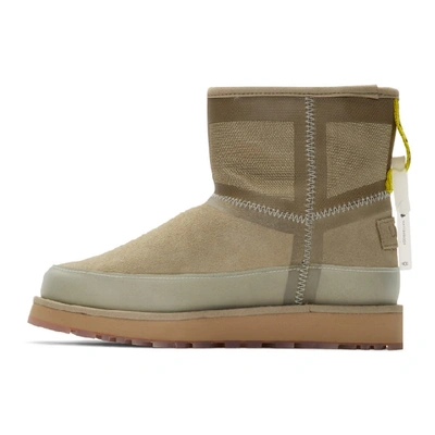 Shop Heron Preston Beige Ugg Edition Urban Tech Boots