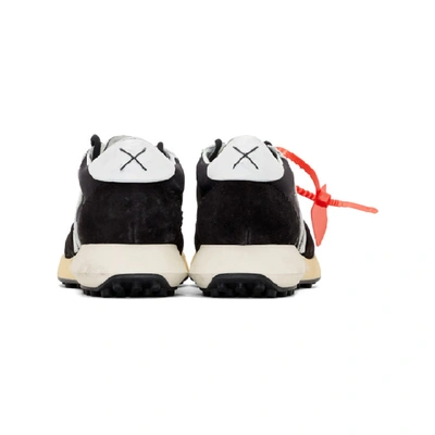 Shop Off-white Black And White Running Sneakers In 1001 Blkwht