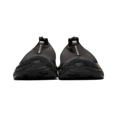 Shop Salomon Black Limited Edition Rx Snow Moc Adv Sneakers In Blkphnvan