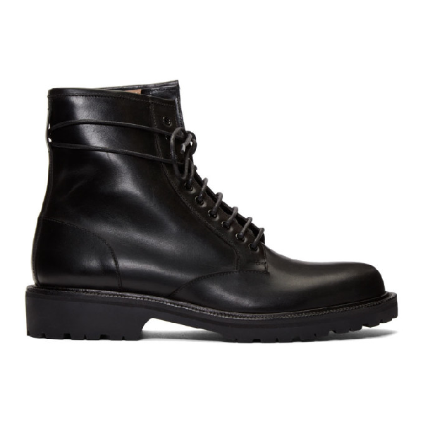 dries van noten combat boots