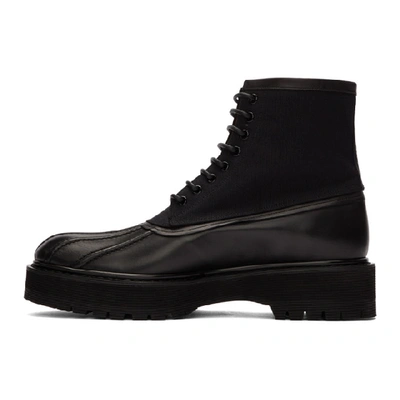 Shop Givenchy Black Camden Boots In 001-blk